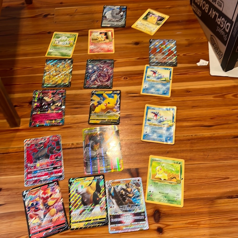 Pokémon big cards choose yours